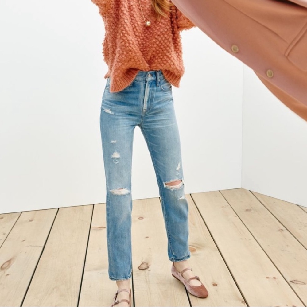 Like new distressed vintage madewell jeans